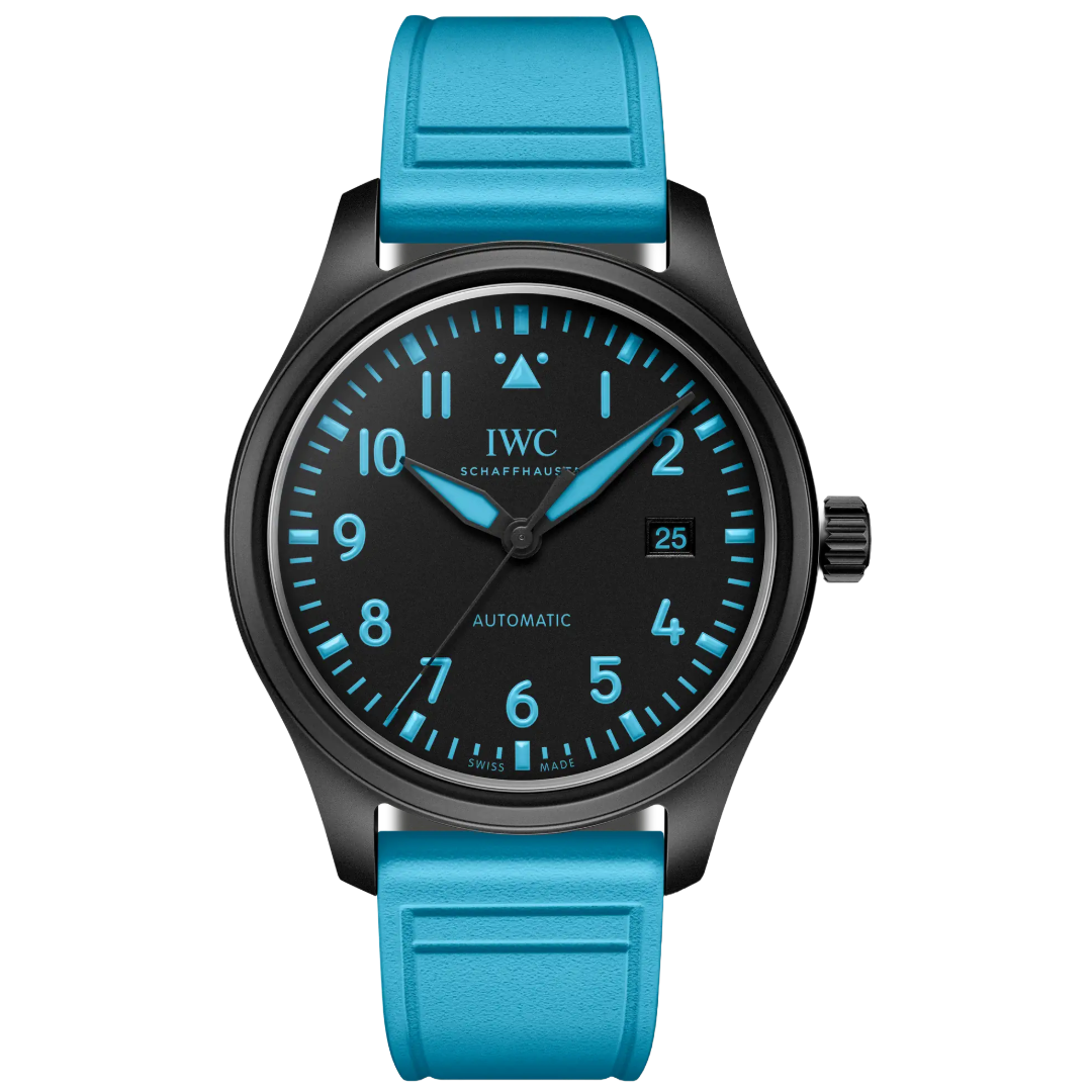 Watch in black ceramic Pilot's Watch Automatic 41 George Russell Iwc