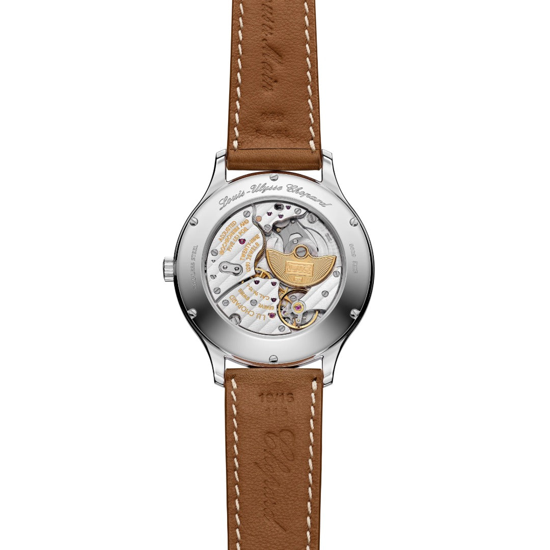 Watch in steel L.U.C XPS Prussian Blue Chopard
