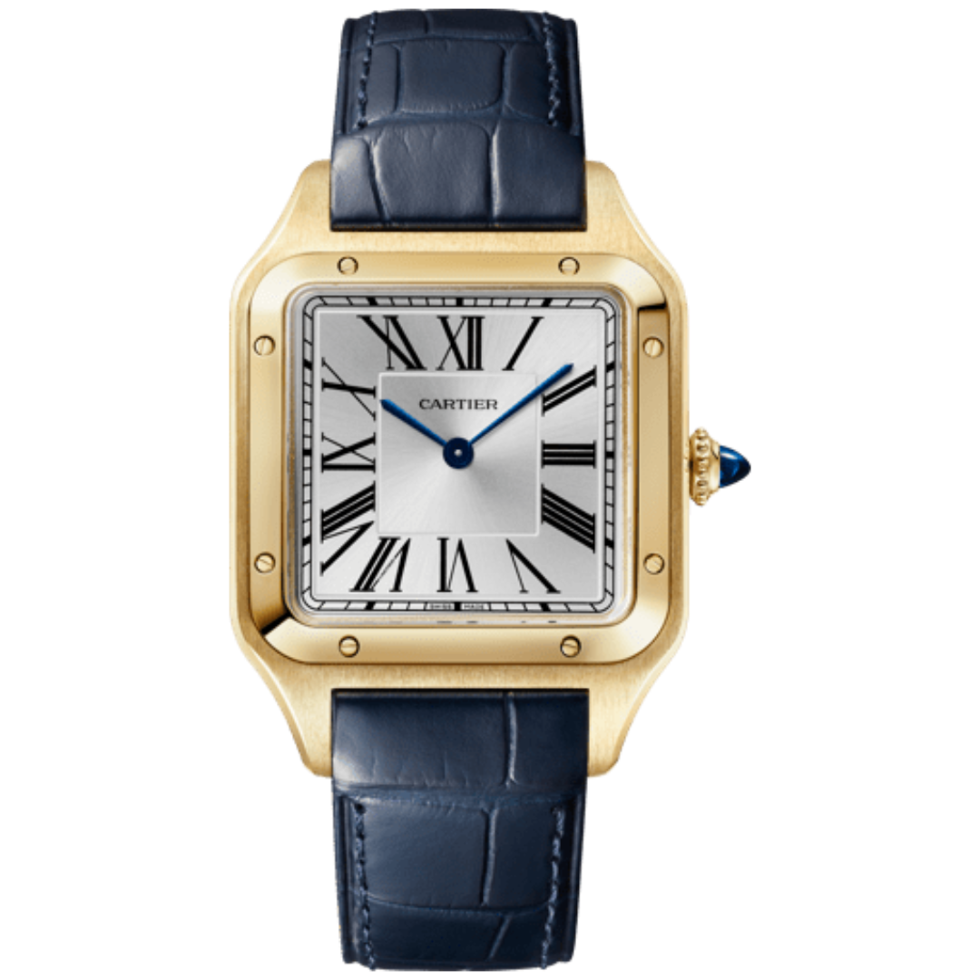 Watch in yellow gold Santos-Dumont Cartier