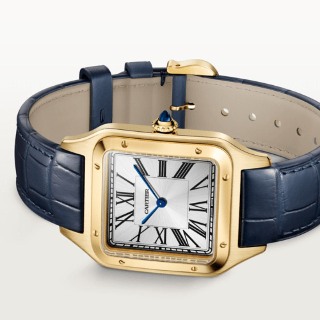 Watch in yellow gold Santos-Dumont Cartier