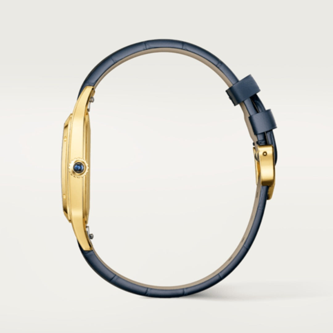 Orologio in oro giallo Santos-Dumont Cartier