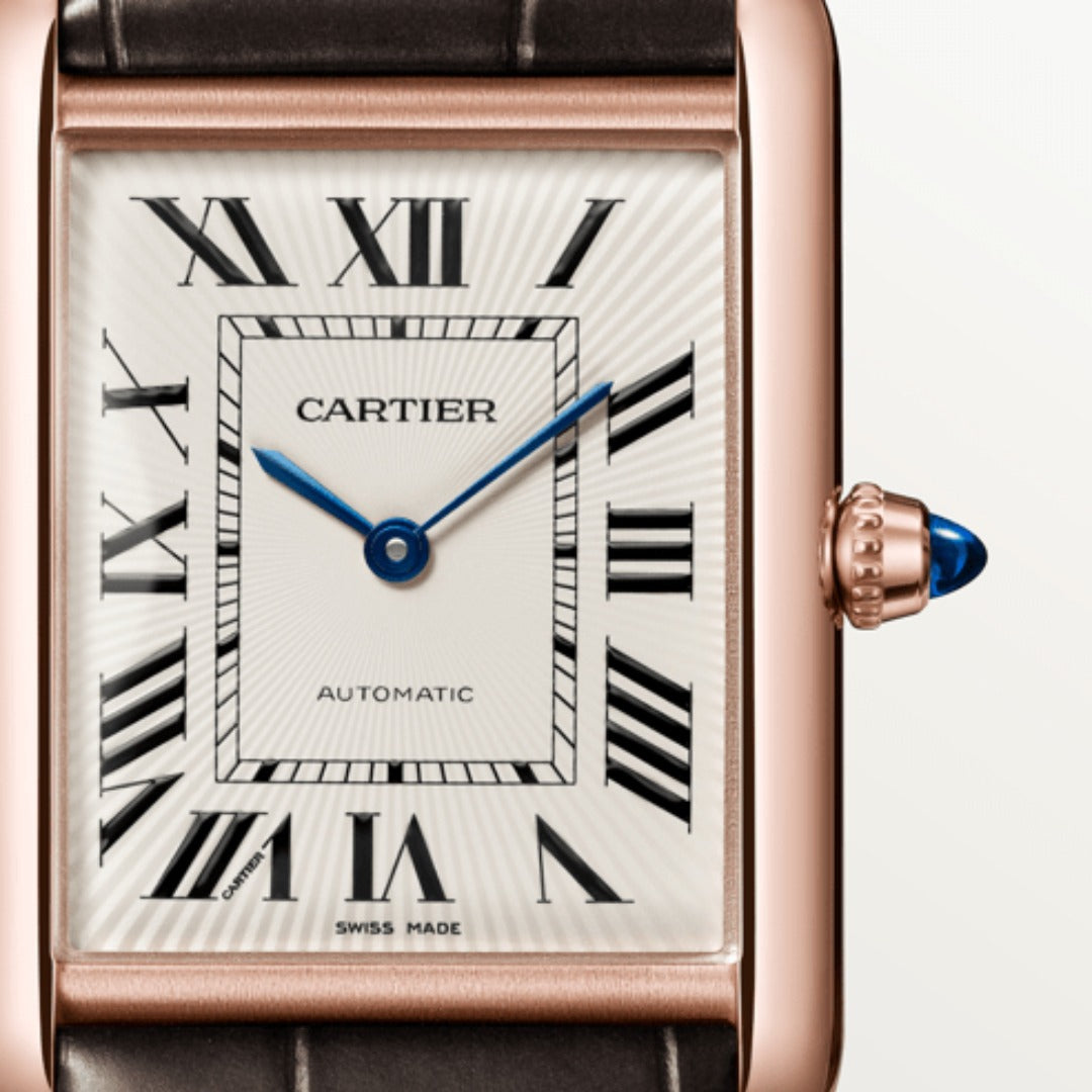Orologio in oro rosa Tank Louis Cartier Cartier