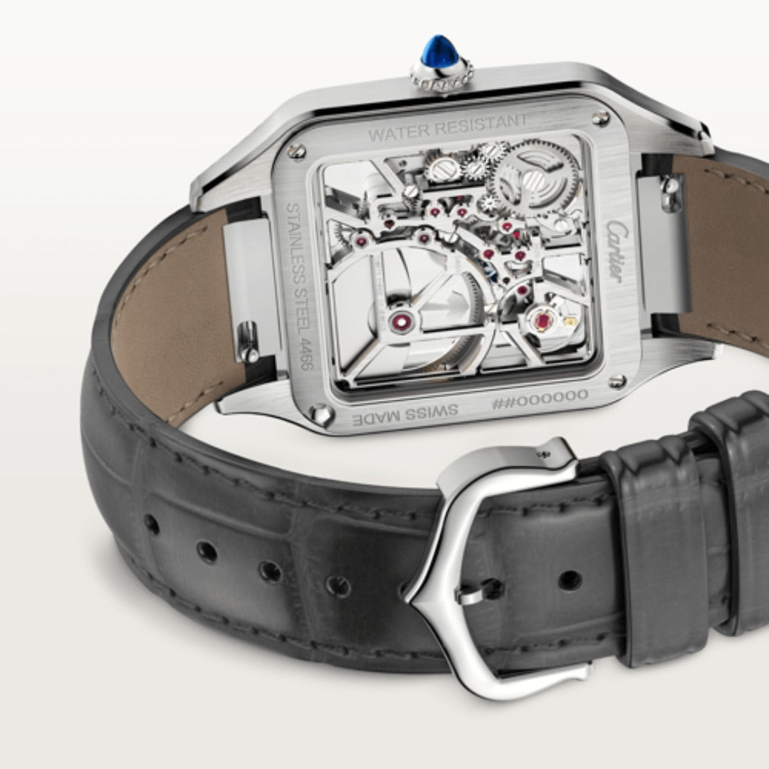 Orologio in acciaio Santos-Dumont Cartier