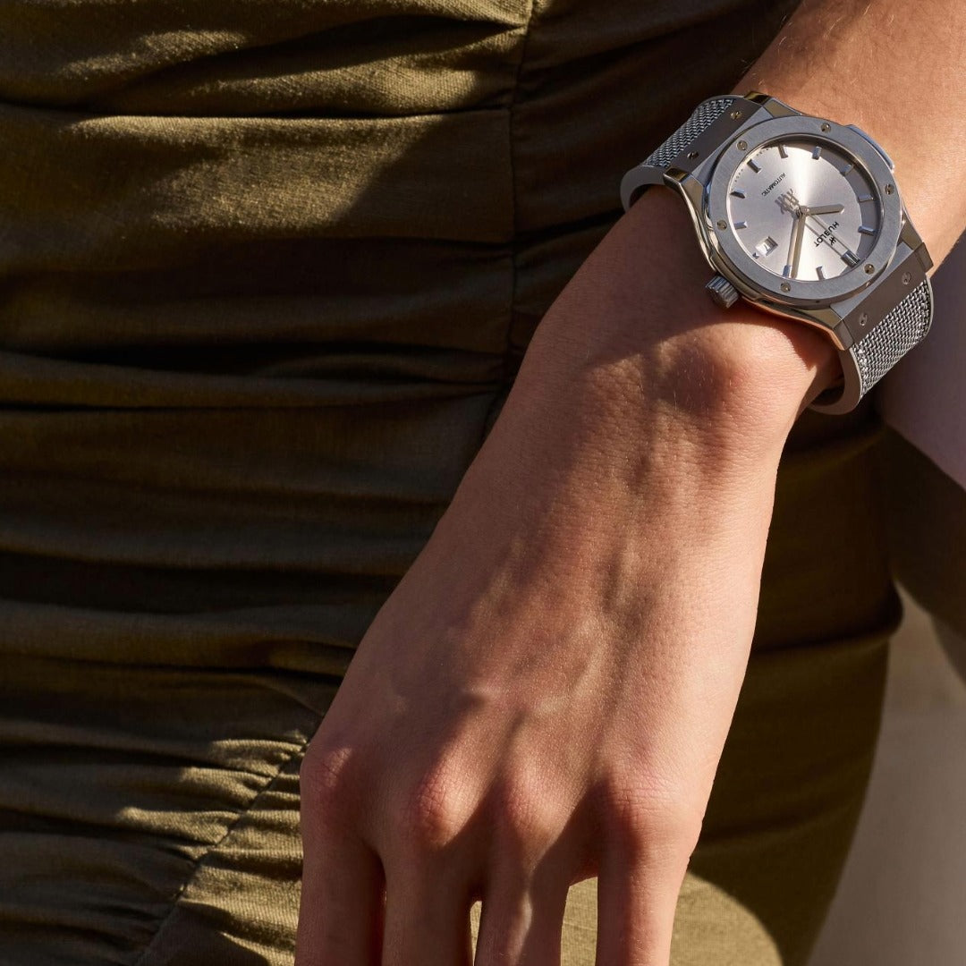 Orologio in titanio Classic Fusion Essential Grey Hublot