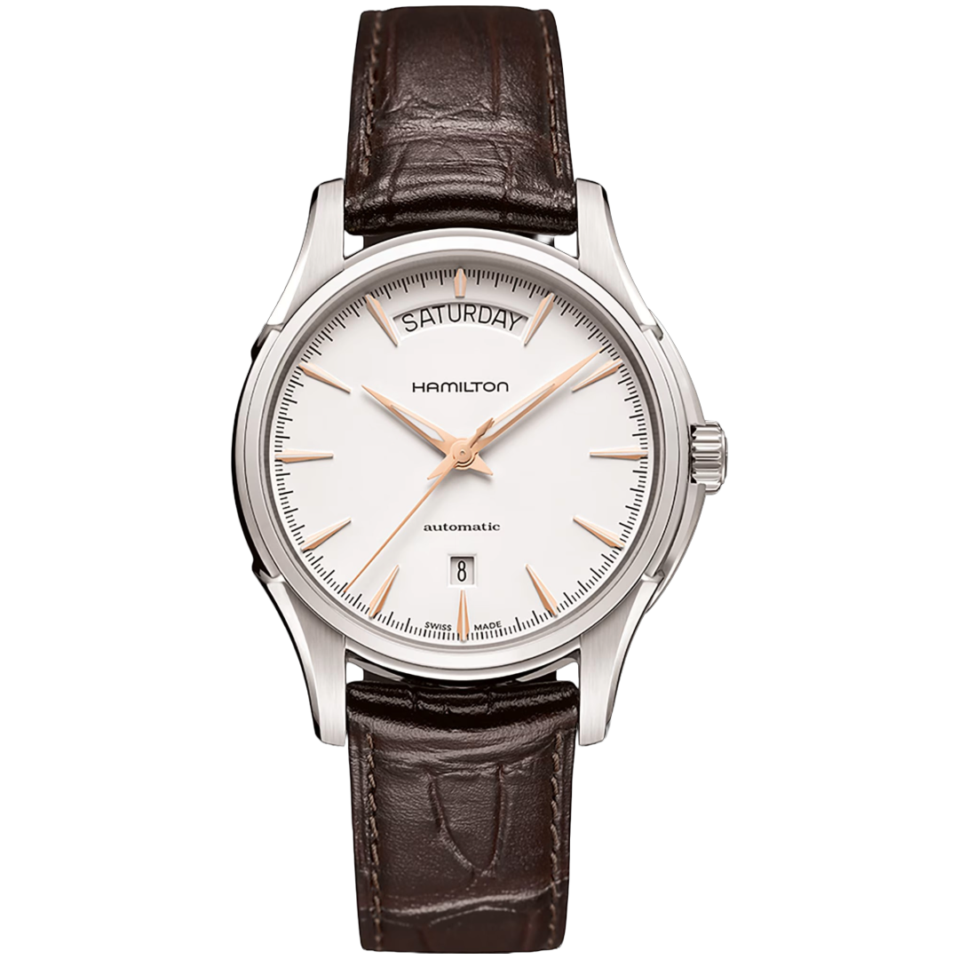 Watch in steel Jazzmaster Day Date Auto Hamilton