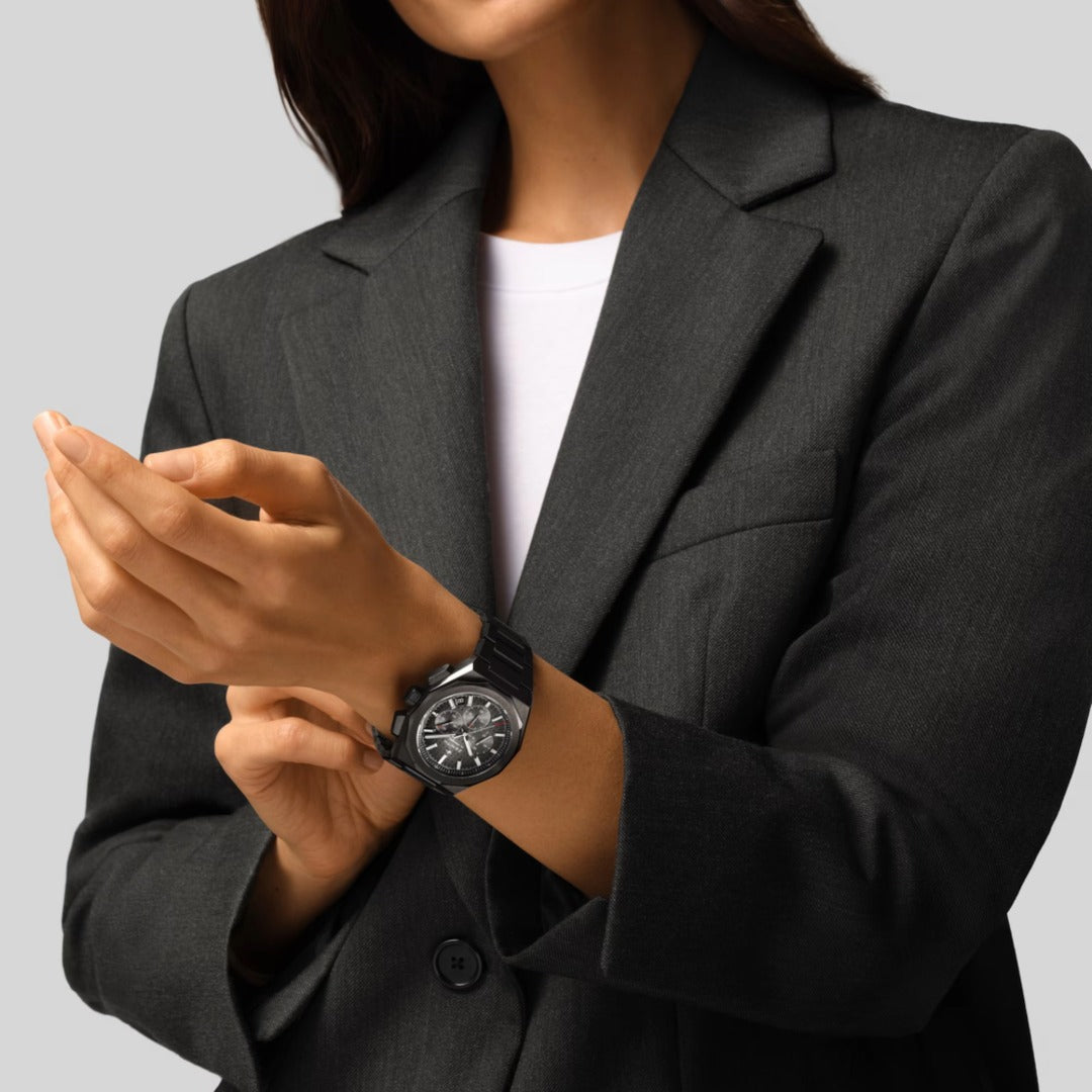 Watch in black ceramic DEFY Skyline Chronograph Zenith