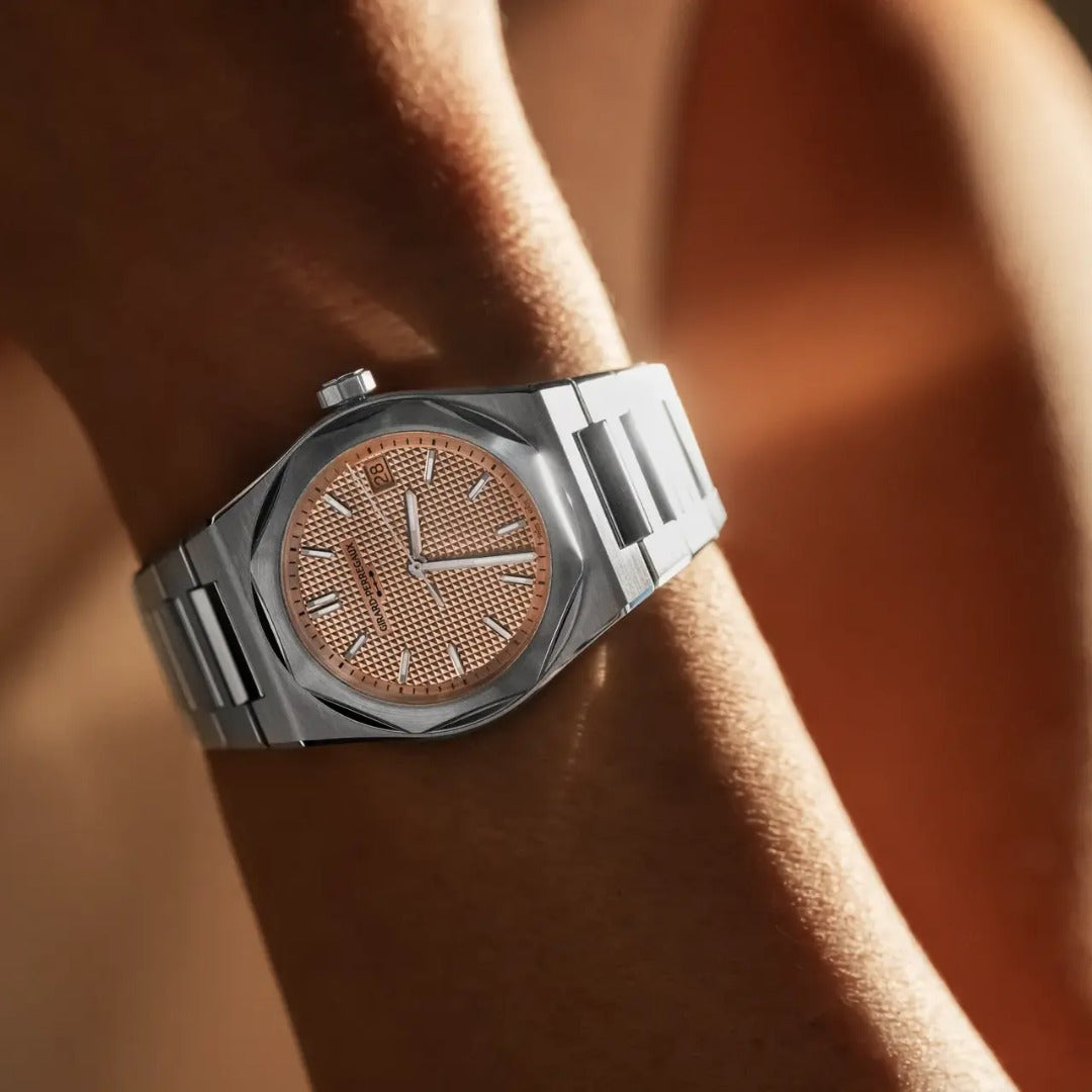 Watch in steel Laureato Fifty - 36 mm Girard perregaux