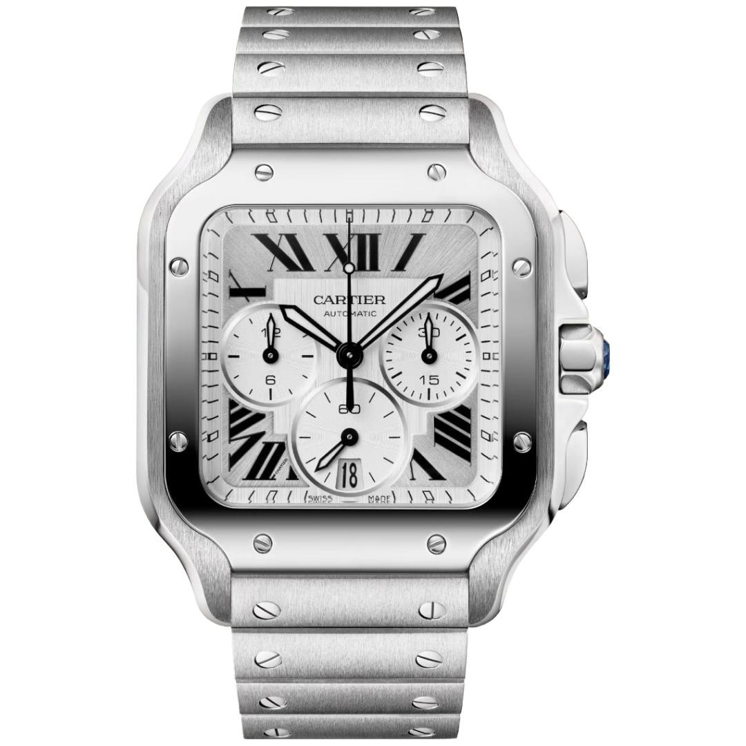 Orologio in acciaio Santos de Cartier Cartier