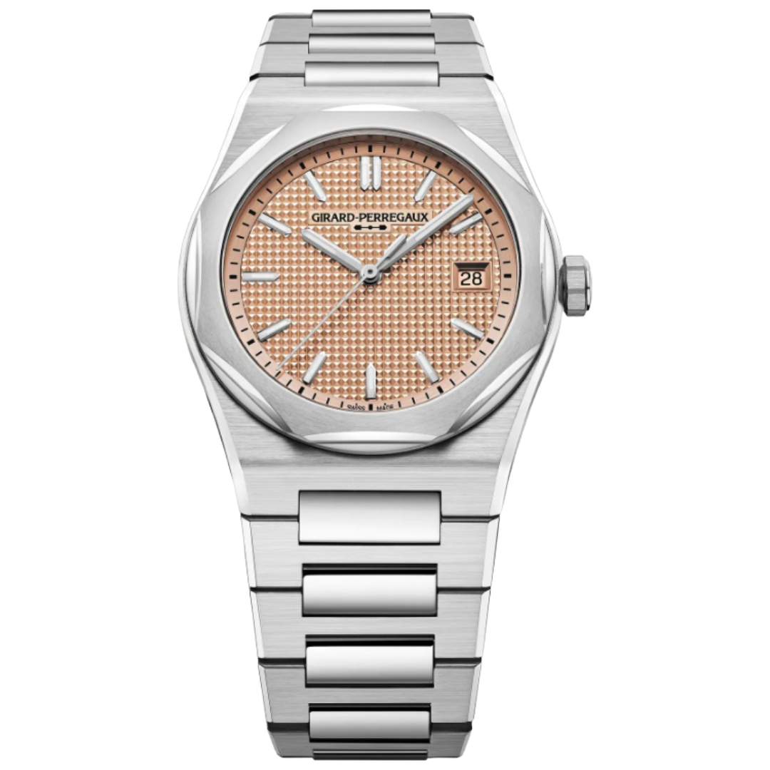 Watch in steel Laureato Fifty - 39 mm Girard perregaux