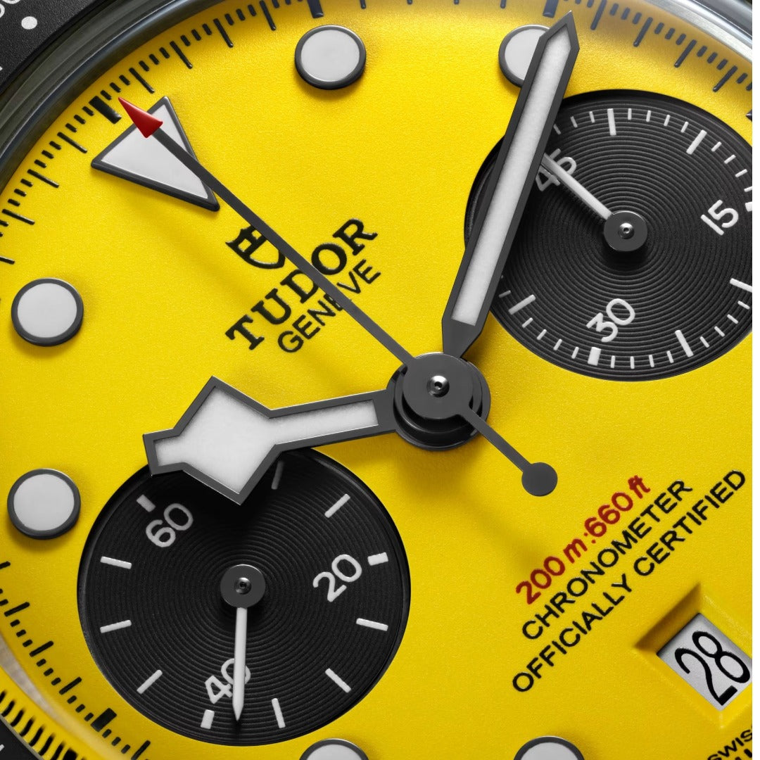 Watch in steel Black Bay Chrono 39 Tudor