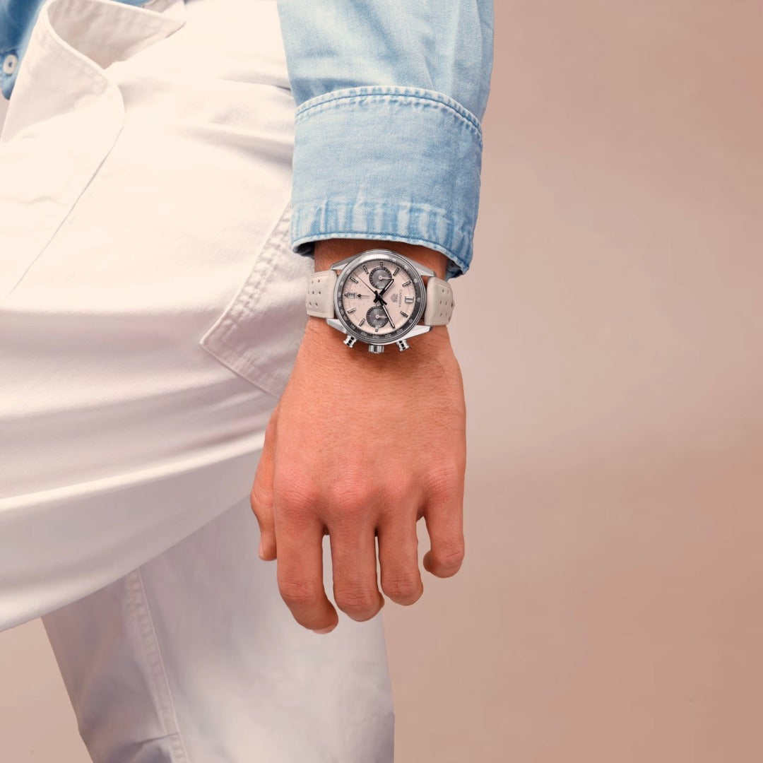 Watch in steel Carrera Chronograph Tag heuer