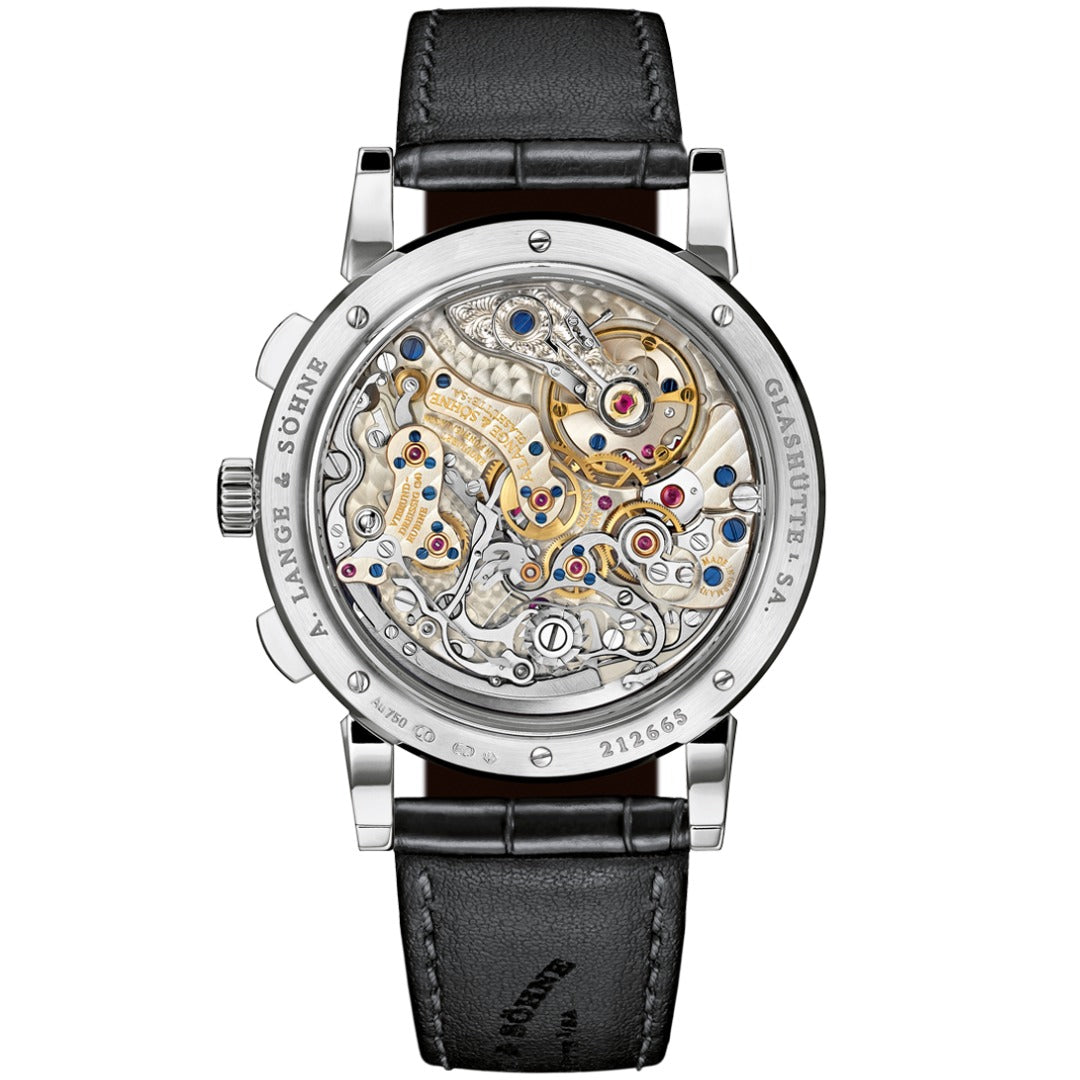 Orologio in oro bianco 1815 Chronograph A lange sohene