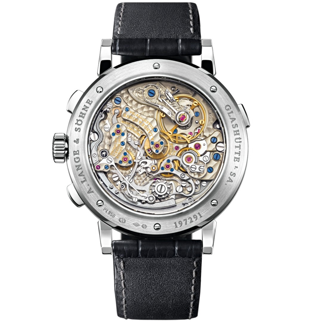 Orologio in oro bianco 1815 Chronograph A lange sohene