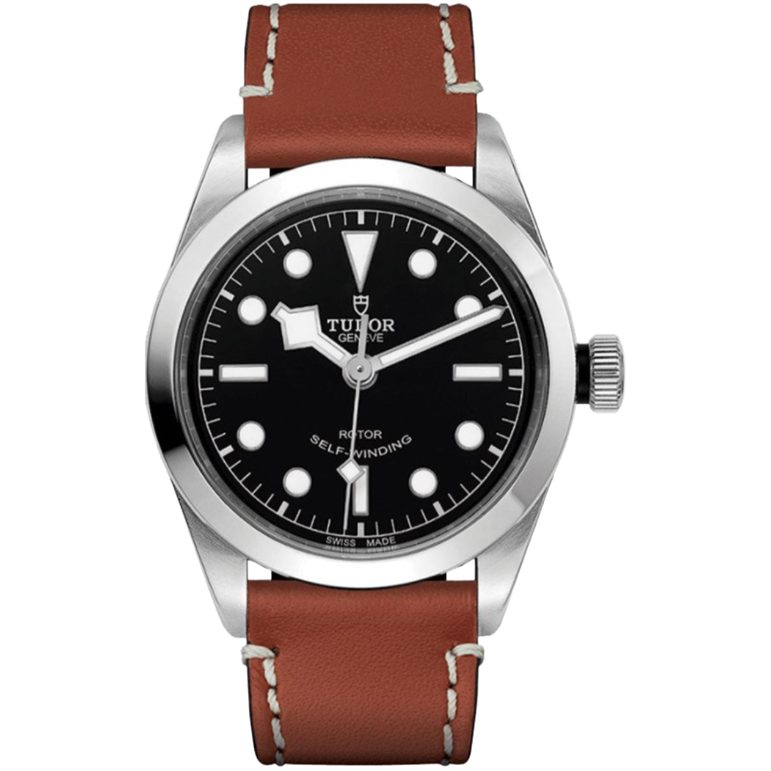 Orologio in acciaio Heritage Black Bay 36 Tudor