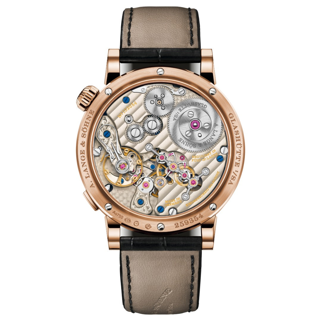 Orologio in oro rosa Zeitwerk A lange soehne