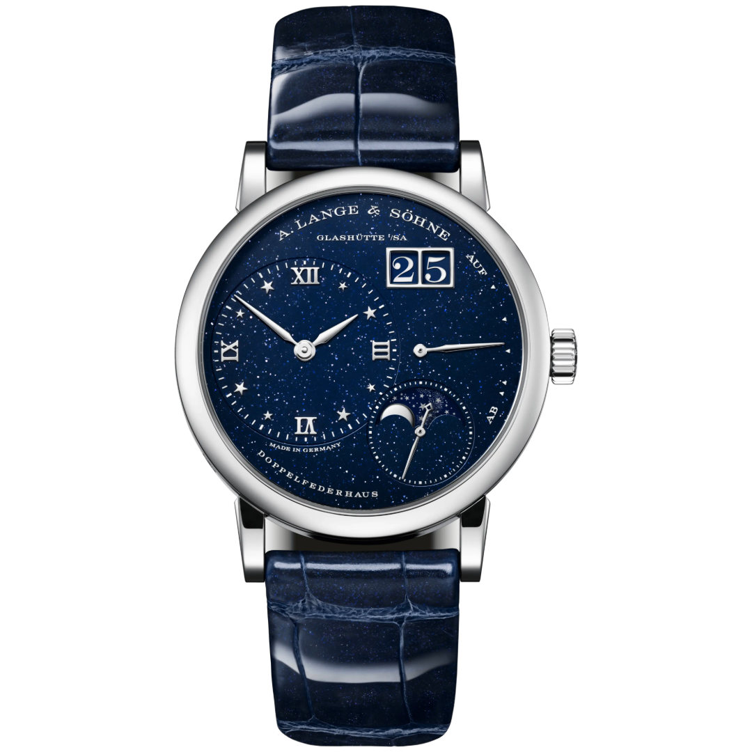 Watch in white gold Little Lange 1 Moon Phase A lange soehne