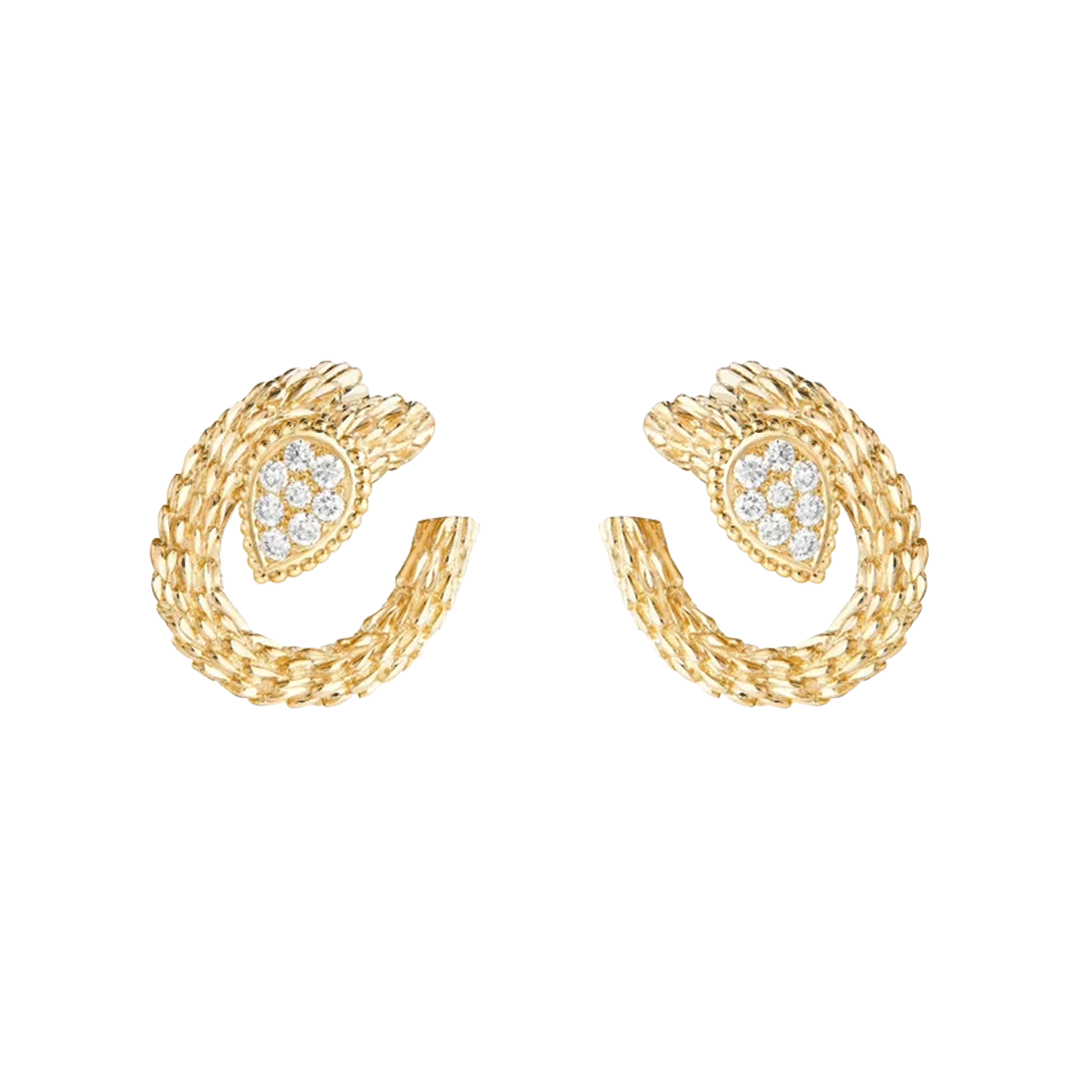 Gioiello in oro giallo Orecchini Serpent Bohème, modello S Boucheron