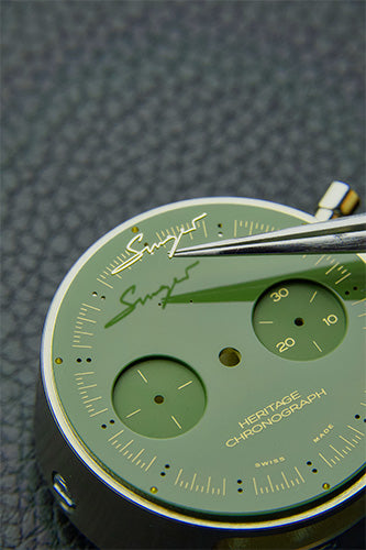 Watch in steel Heritage Singer