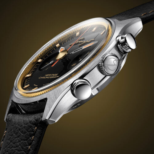 Watch in steel Heritage Singer