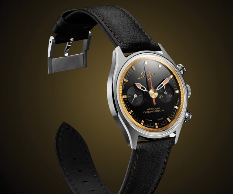 Watch in steel Heritage Singer