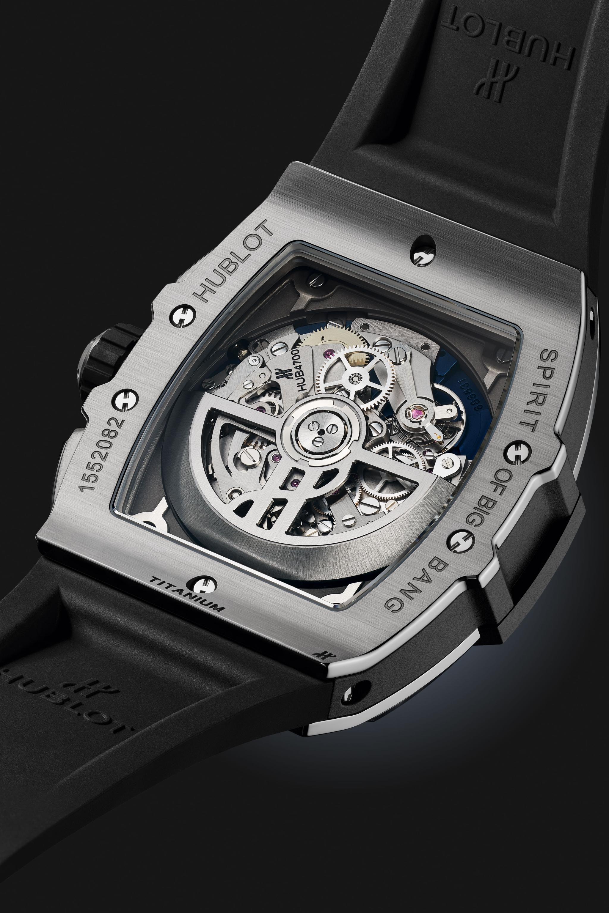 Orologio in titanio Spirit of Big Bang Titanium Blue Ceramic Hublot