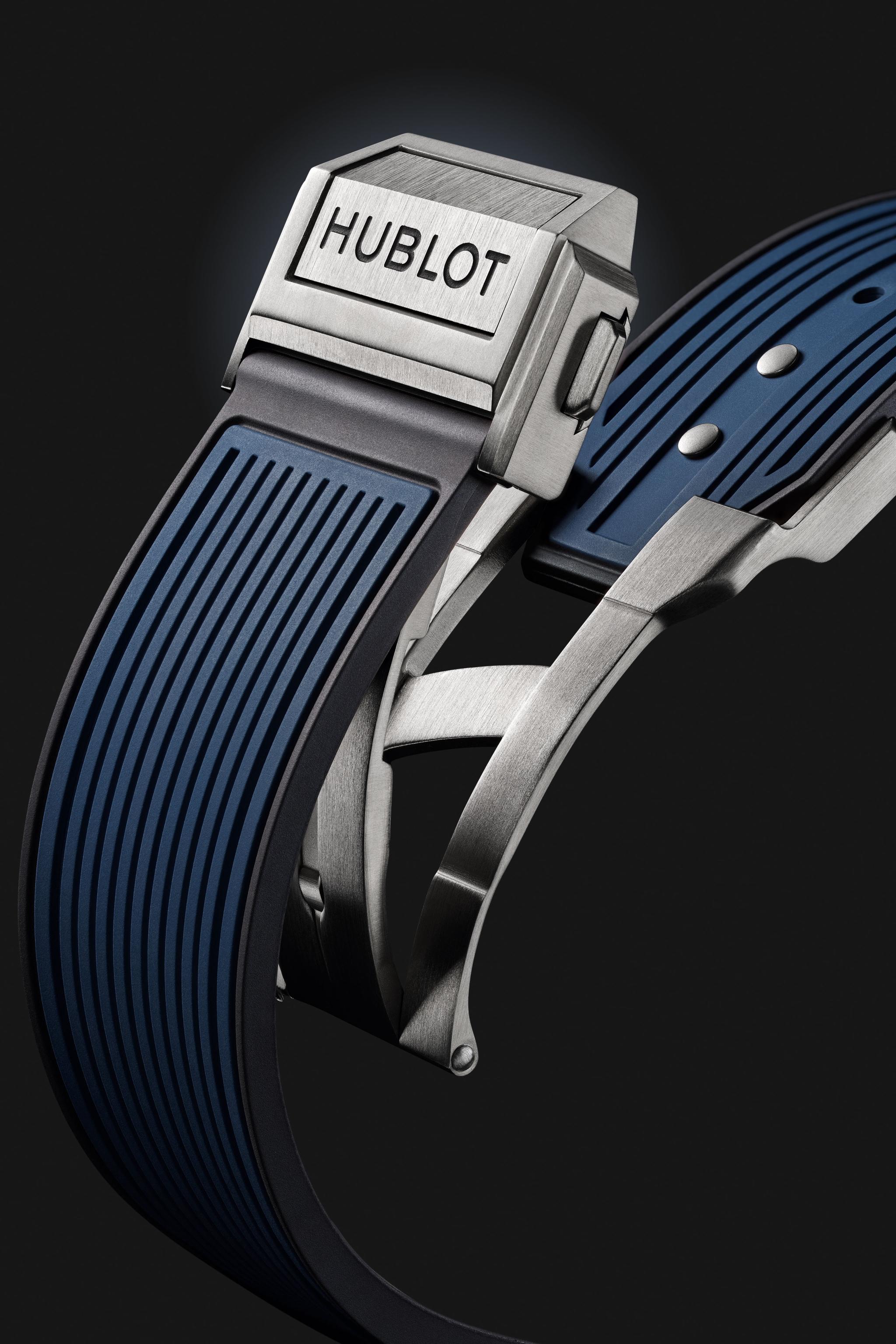 Orologio in titanio Spirit of Big Bang Titanium Blue Ceramic Hublot