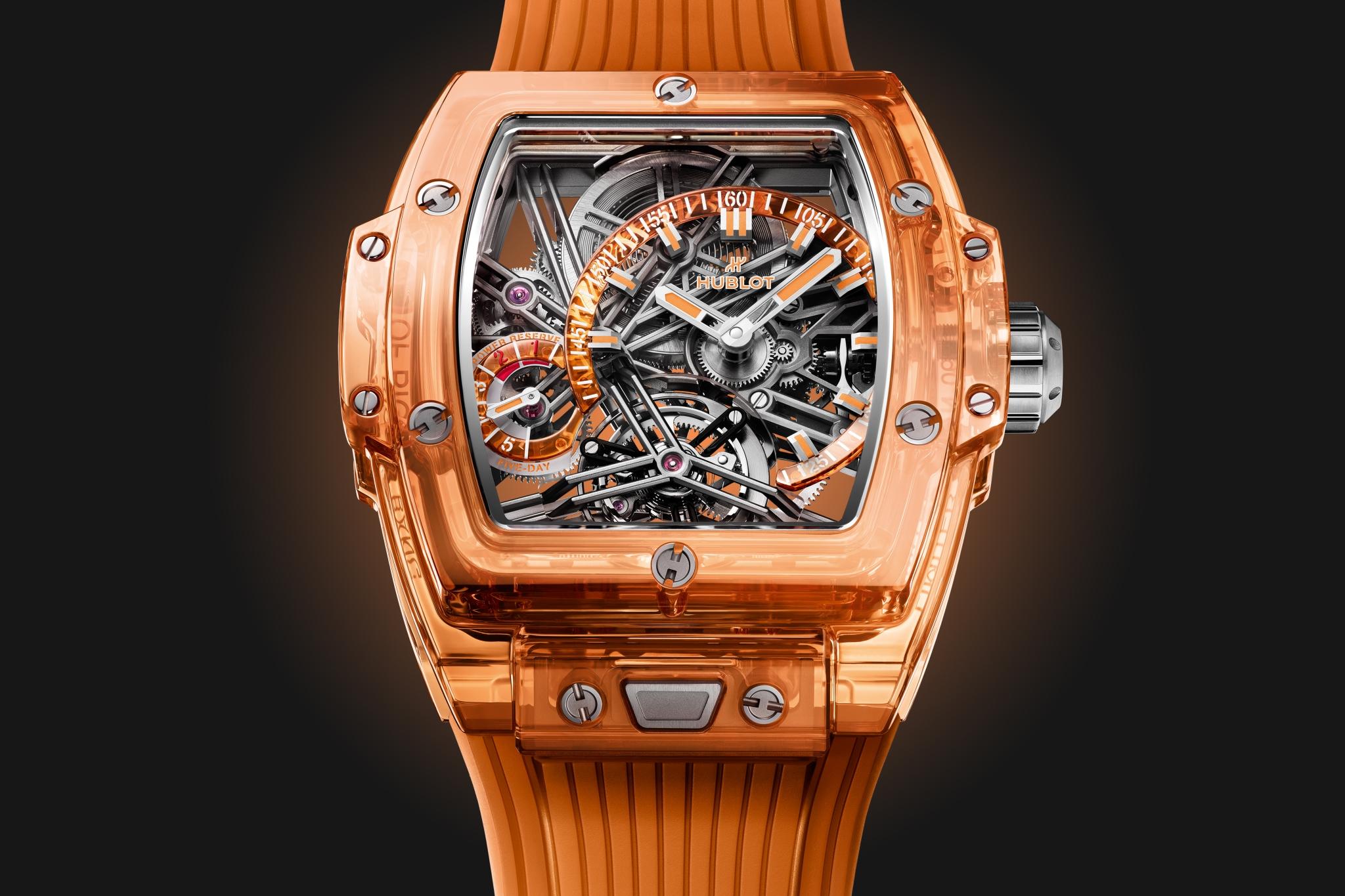 Spirit of Big Bang Tourbillon Orange Sapphire3