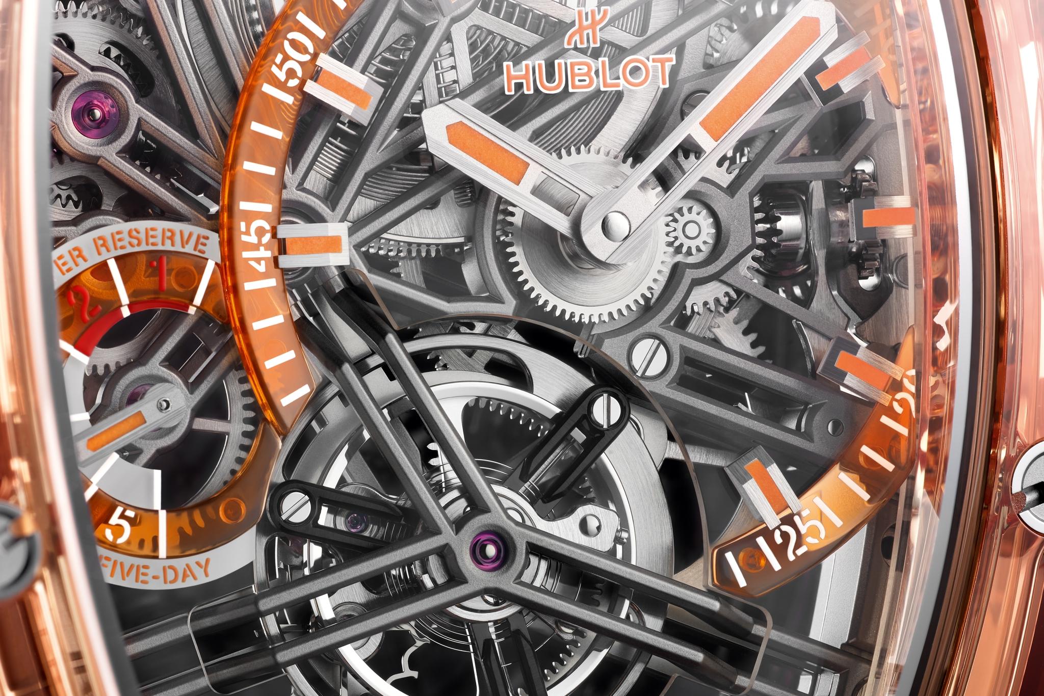 Spirit of Big Bang Tourbillon Orange Sapphire5