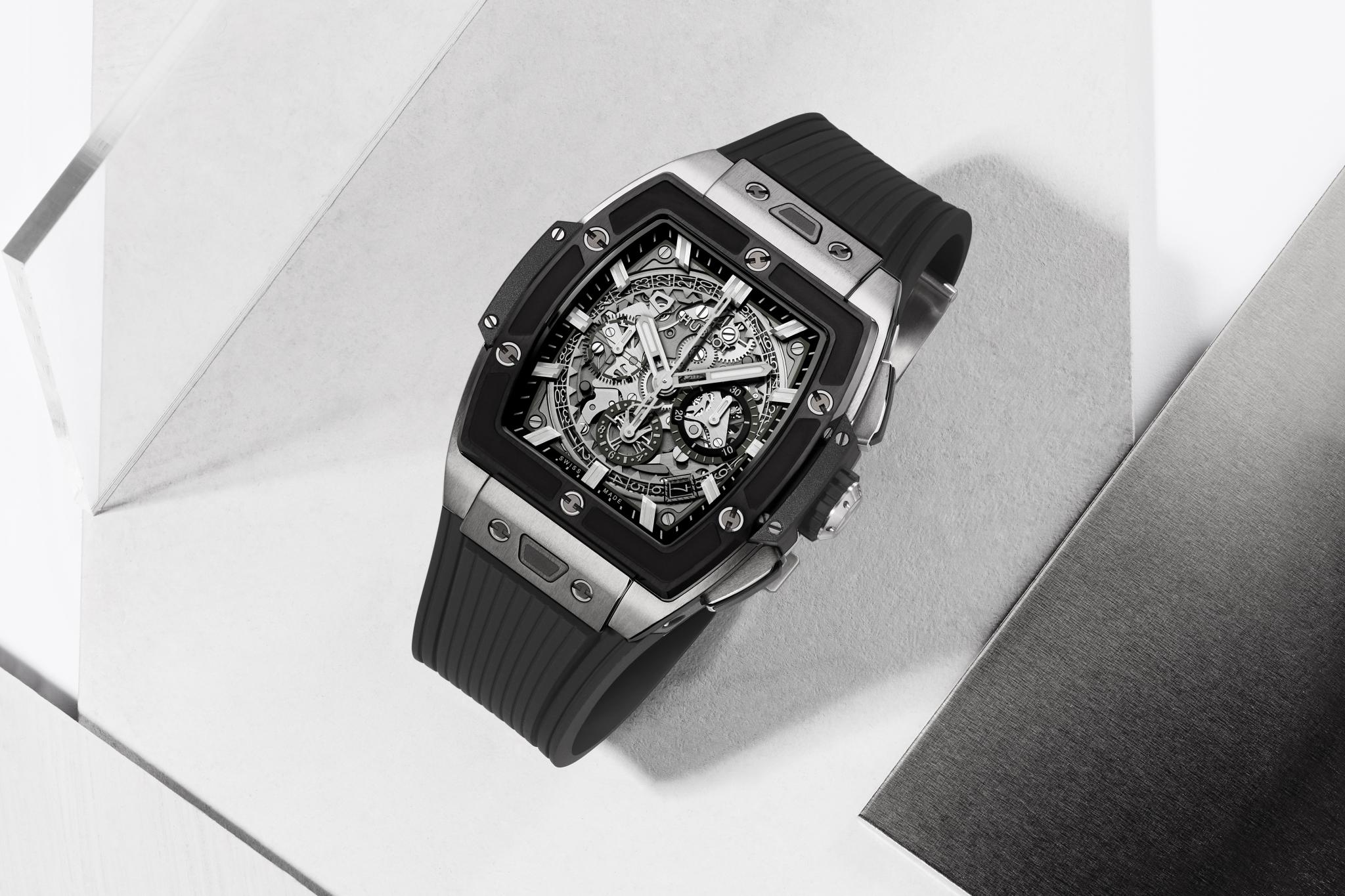 Watch in titanium Spirit of Big Bang Titanium Ceramic Hublot