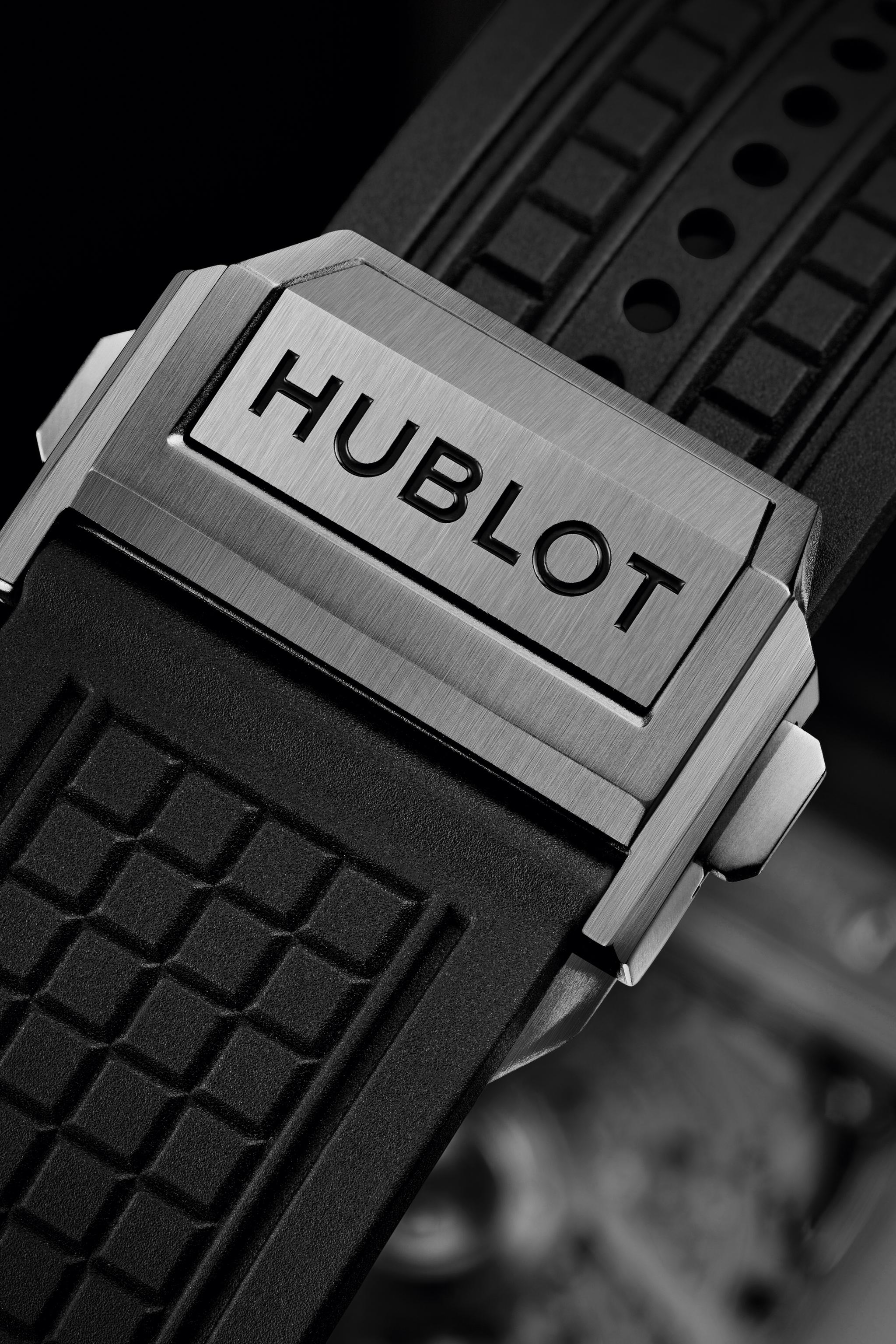 Watch in titanium Square Bang Unico Titanium Hublot