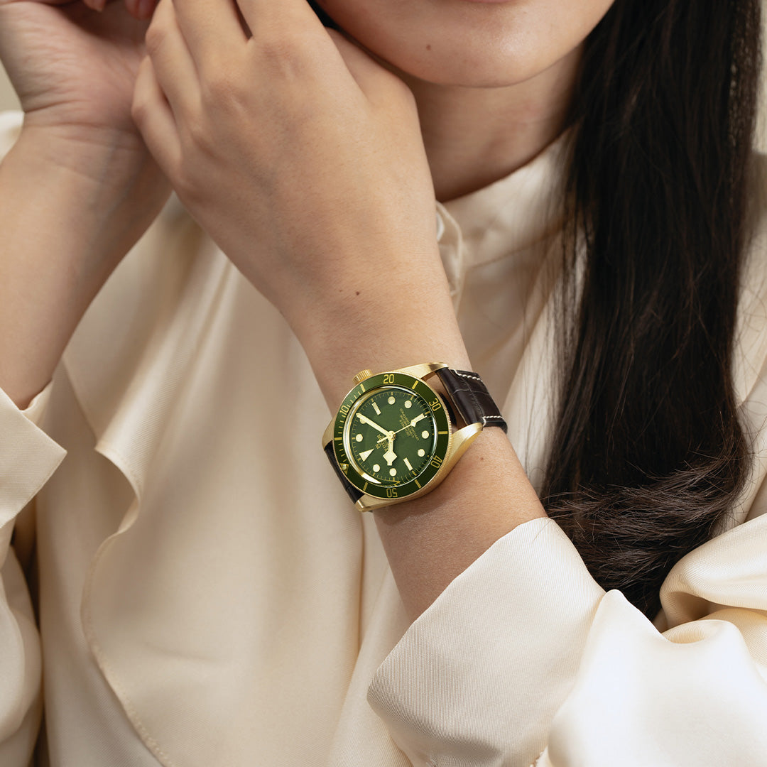 Orologio in oro giallo Black Bay 58, 39 mm Tudor