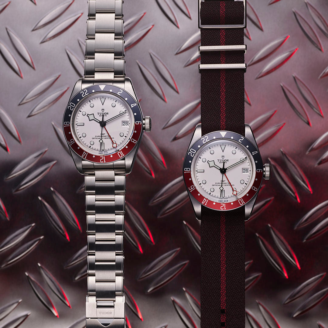 Watch in steel Black Bay GMT, 41 mm Tudor