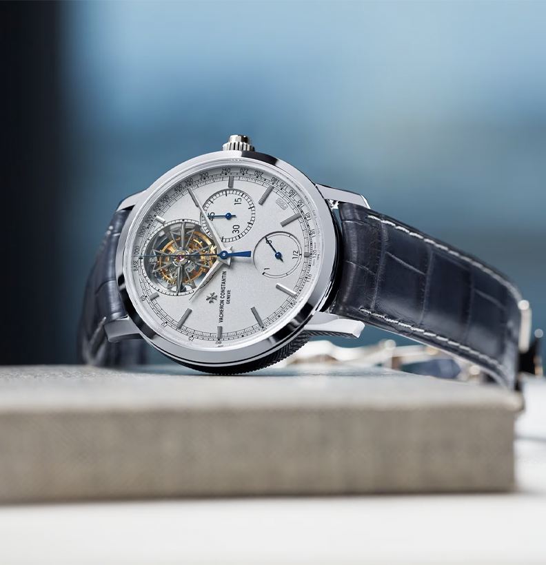 Traditionnelle Tourbillon chronograph Collection Excellence Platine6