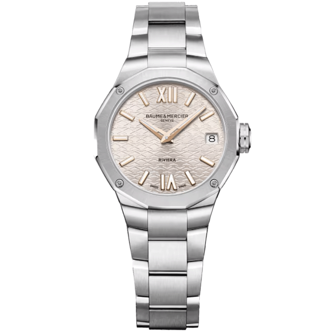 Watch in steel Riviera  Baume et mercier