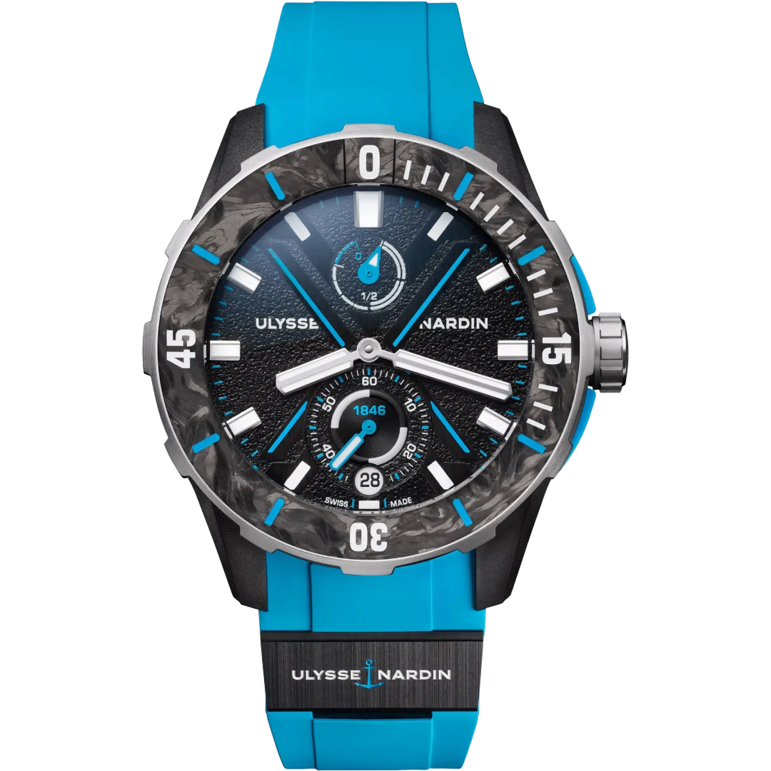 Orologio in acciaio Diver Net Azure Ulysse nardin
