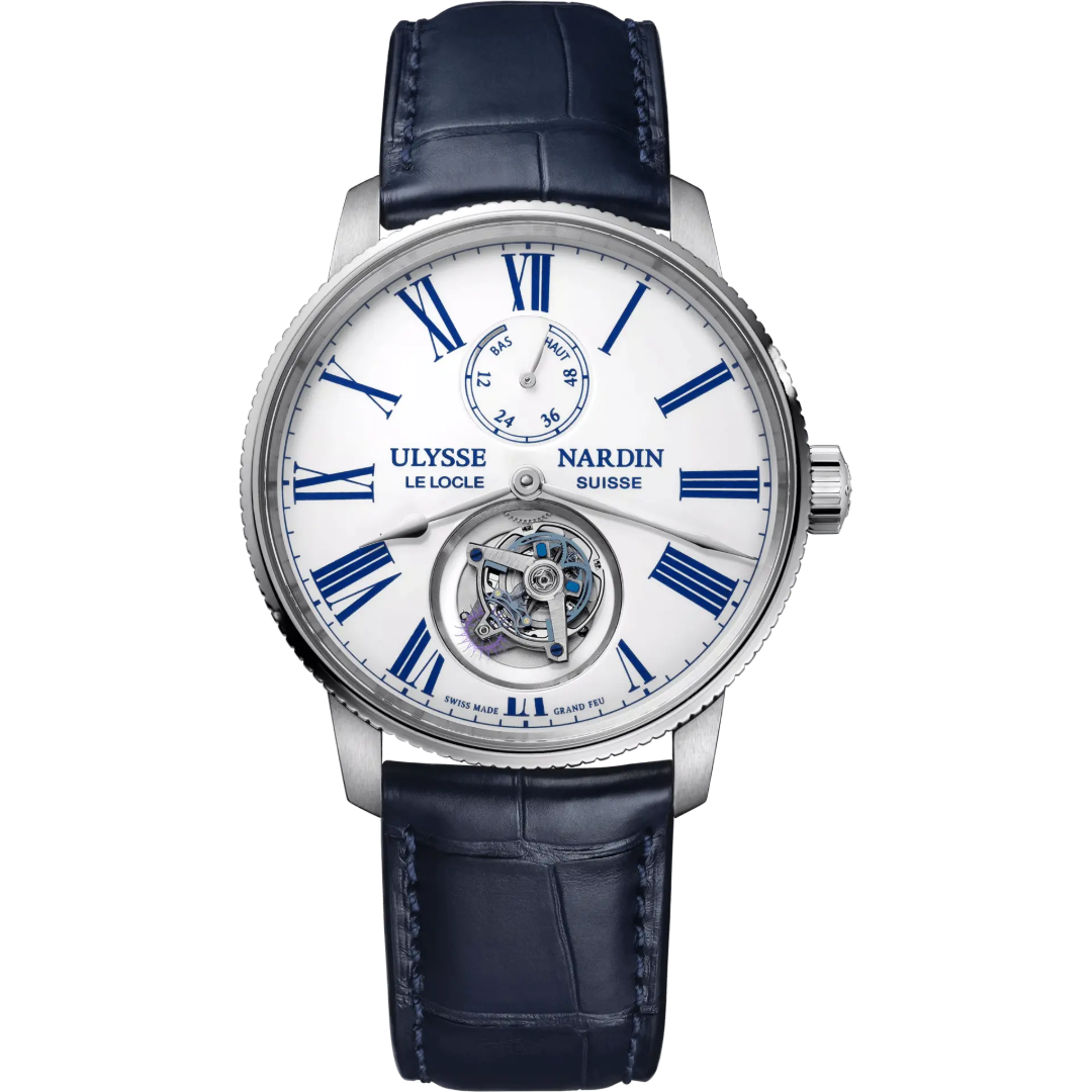 Watch in steel Marine Torpilleur Tourbillon Ulysse nardin