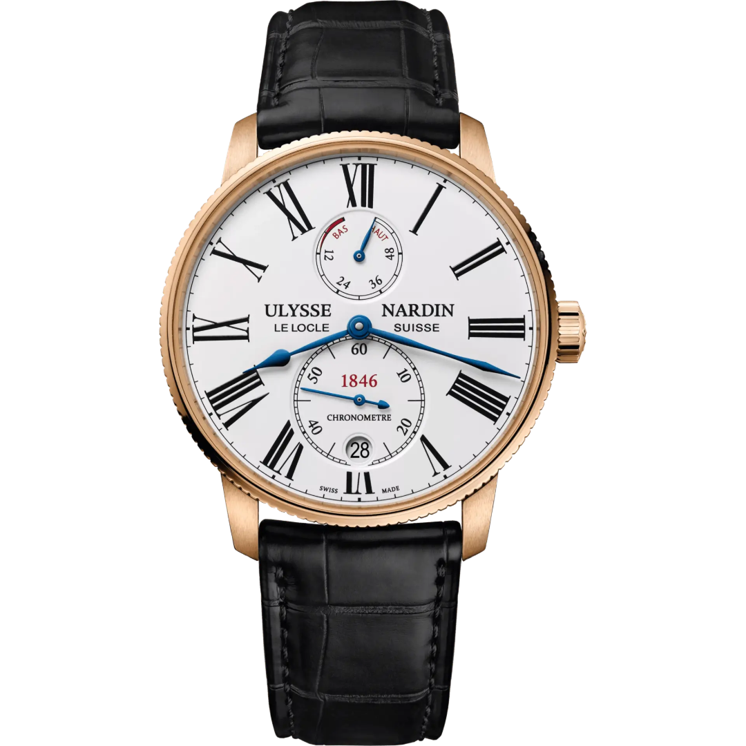 Watch in rose gold Marine Torpilleur Ulysse nardin