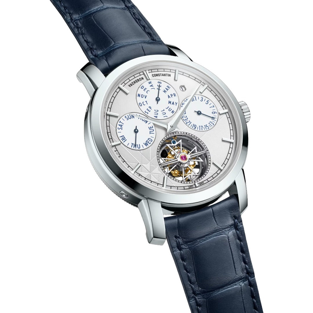 Watch in steel Tourbillon calendario perpetuo Vacheron constantin