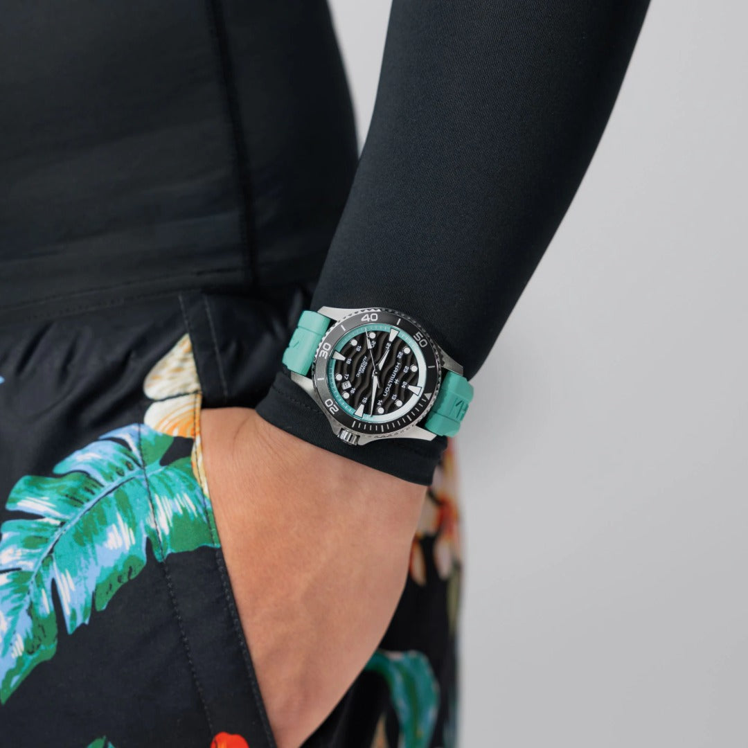 Orologio in acciaio Khaki Navy Scuba Hamilton
