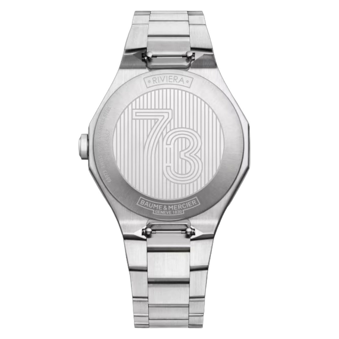 Watch in steel Riviera  Baume et mercier