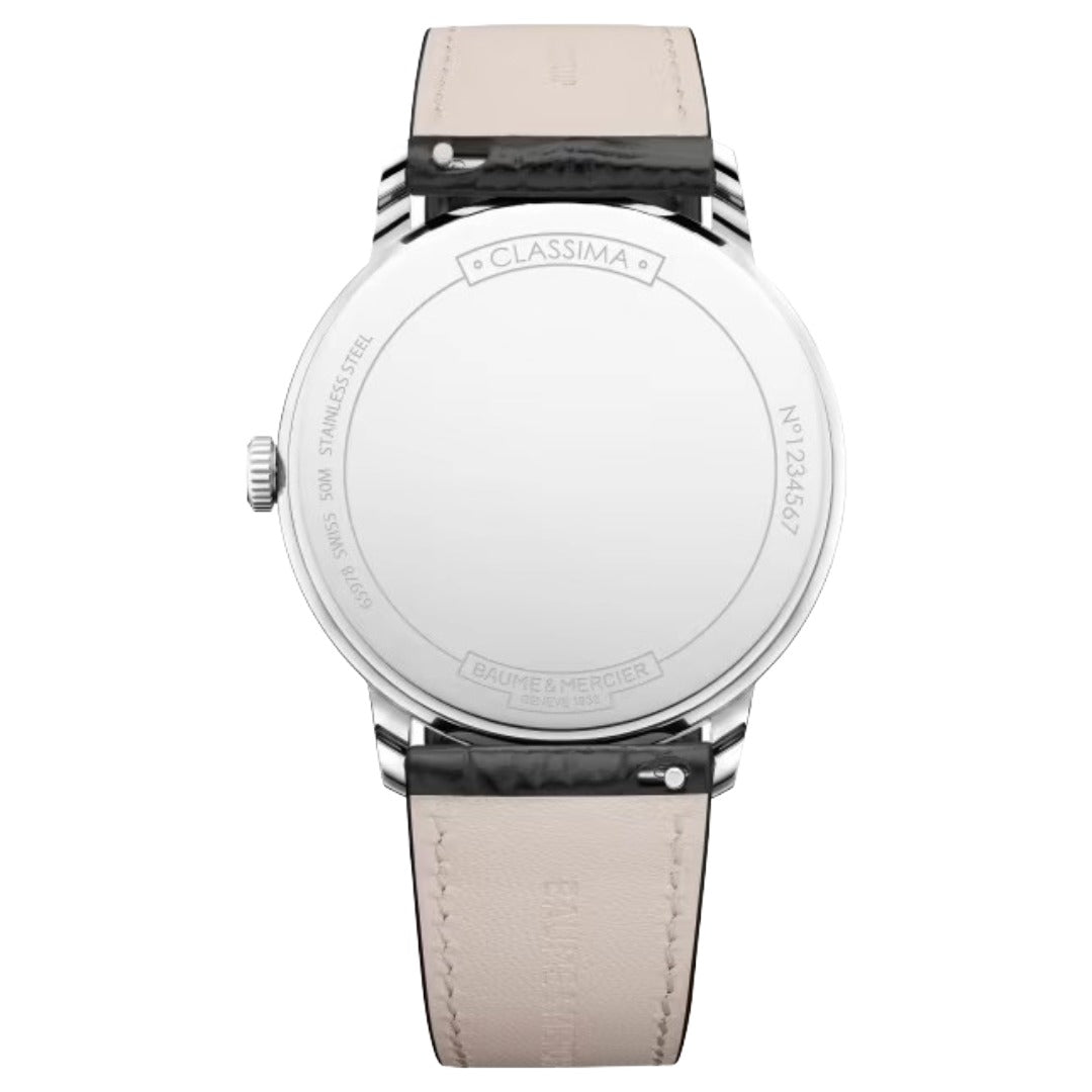Watch in steel Classima Baume et mercier