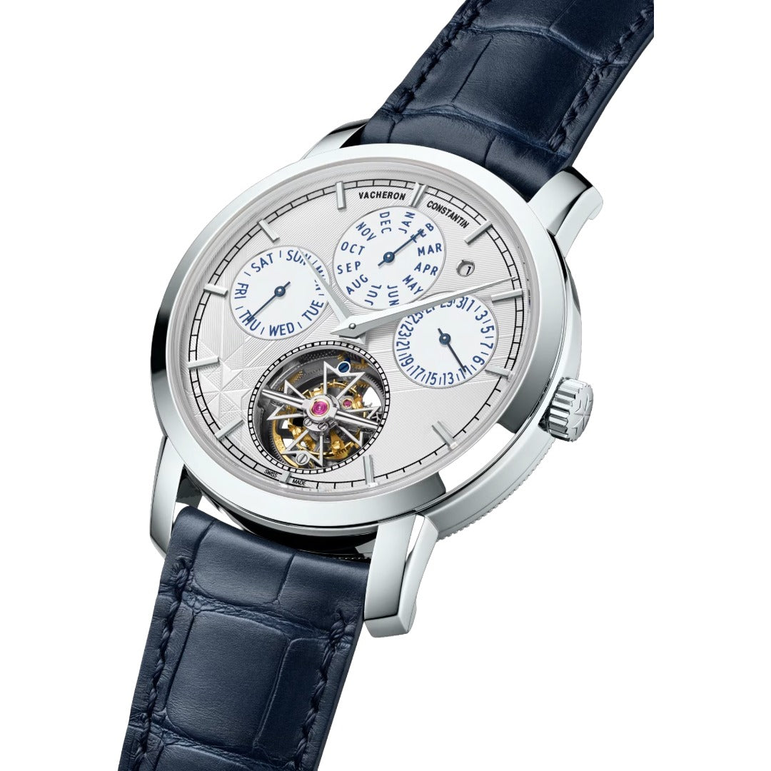 Watch in steel Tourbillon calendario perpetuo Vacheron constantin