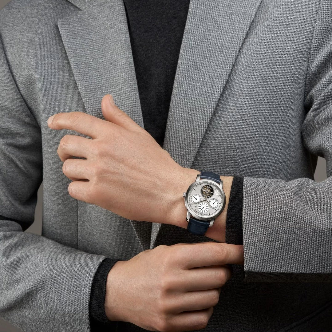 Watch in steel Tourbillon calendario perpetuo Vacheron constantin