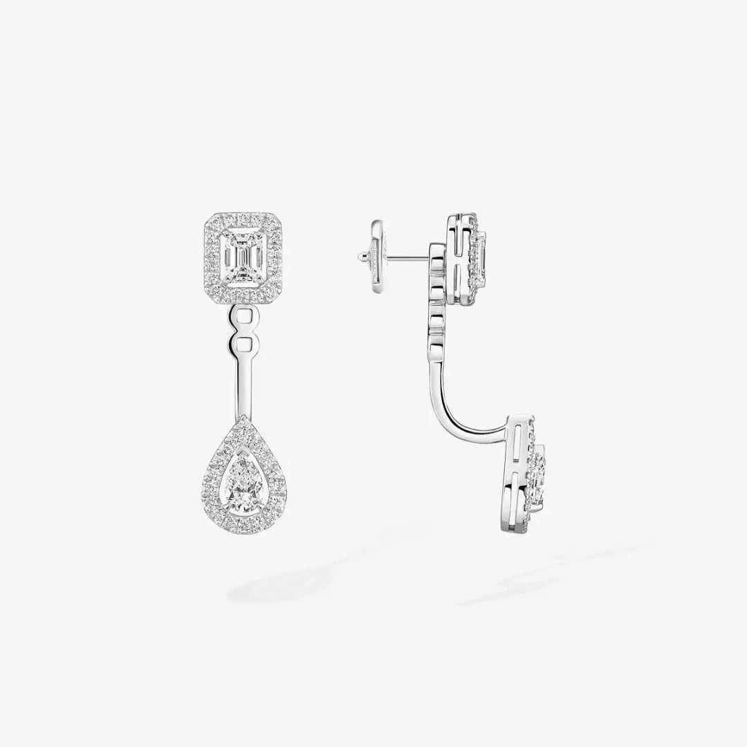Earrings in white gold My Twin toi & moi earrings 2x 0.15ct Messika