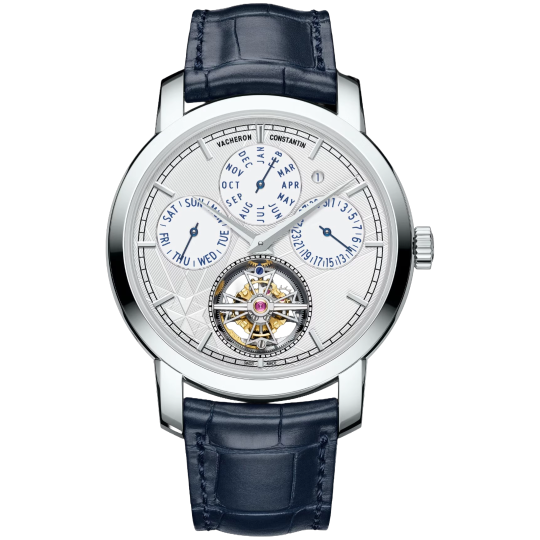 Watch in steel Tourbillon calendario perpetuo Vacheron constantin