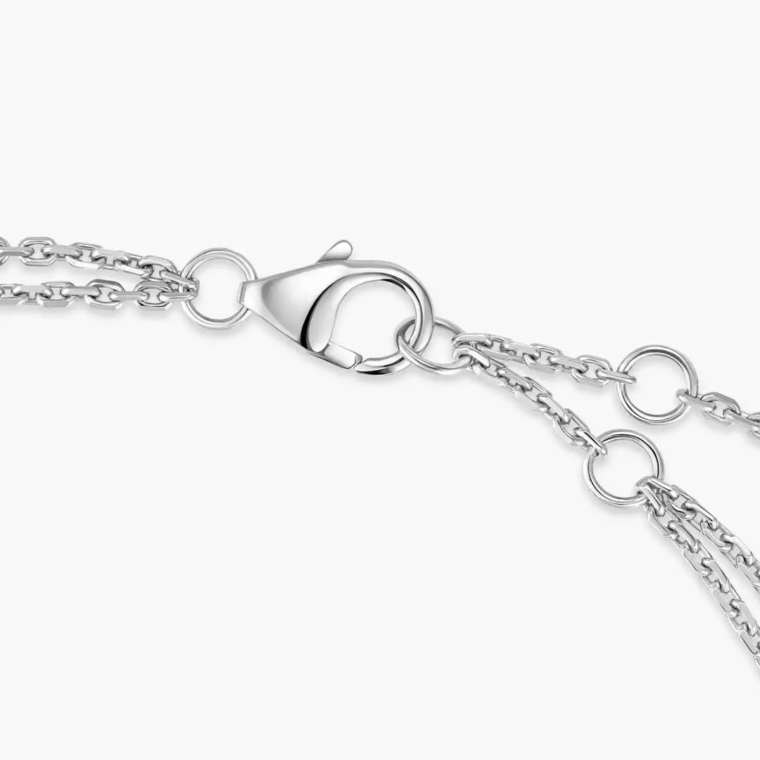 Gioiello in oro bianco Move Classique Pavé Messika