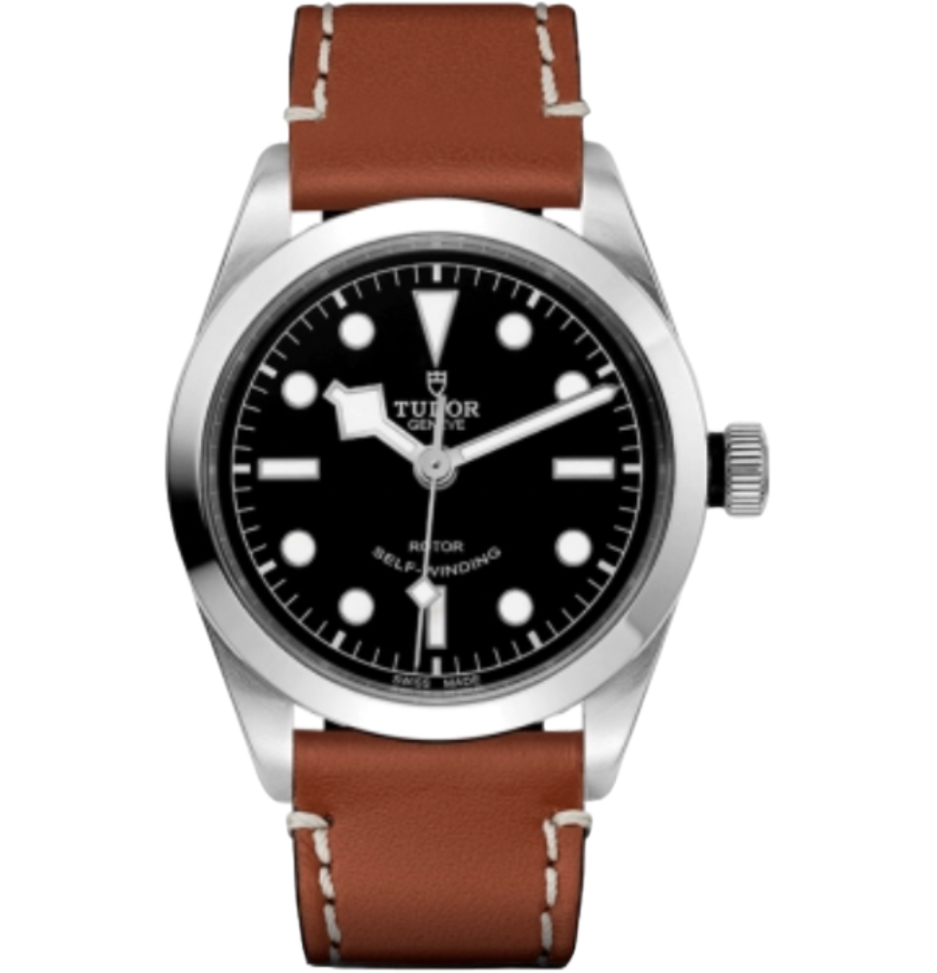 Watch in steel Heritage Black Bay 36 Tudor
