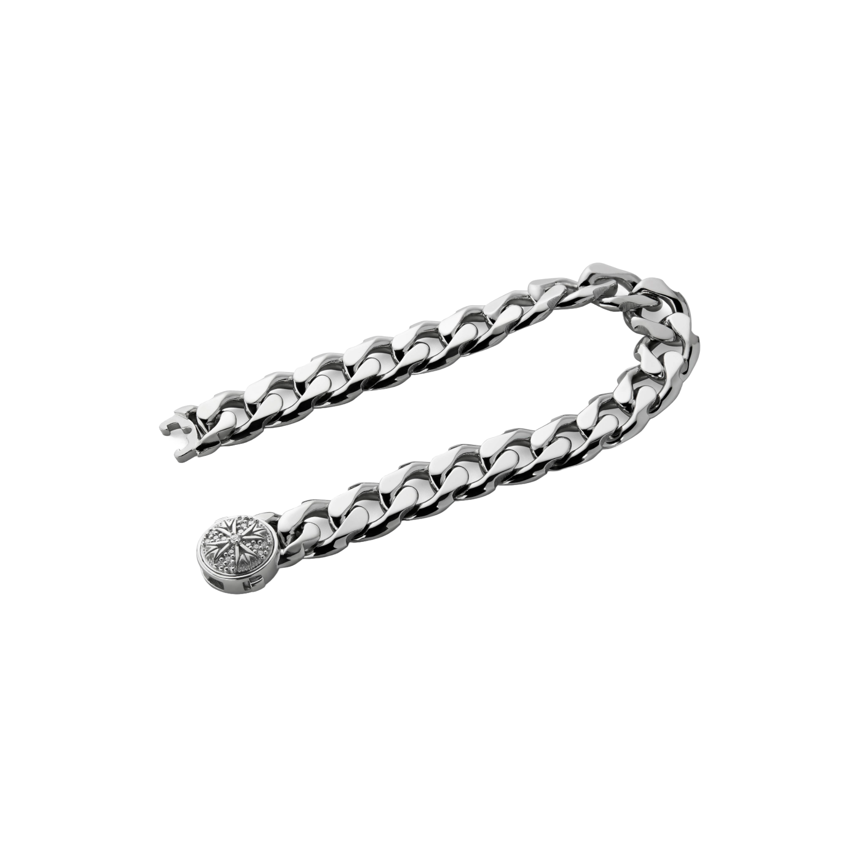 Bracelet in silver Edge Bracelet Diamonds Emanuele bicocchi