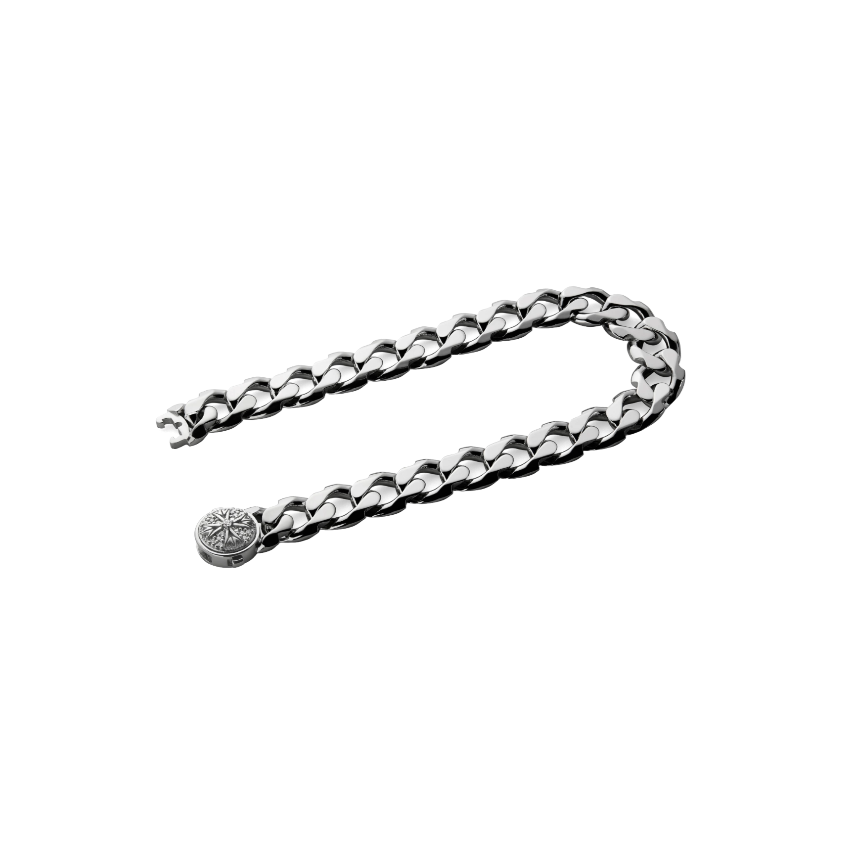 Bracelet in silver Edge Bracelet Diamonds Emanuele bicocchi