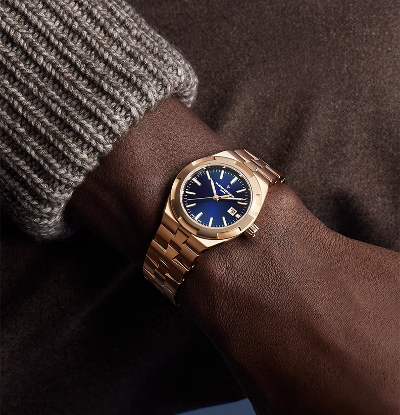 Orologio in oro rosa Overseas Automatico Vacheron constantin